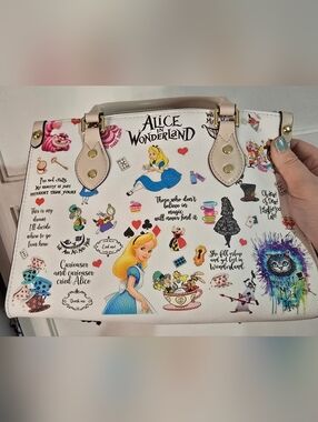 Alice In Wonderland Purse Custom Made